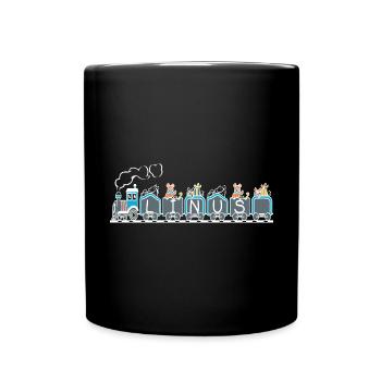 LINUS NAME ZUG LOK - Tasse einfarbig - Schwarz - Vorne