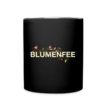 Floristin - Tasse einfarbig - Schwarz - Vorne