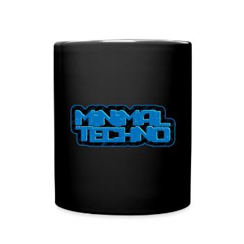 Minimal Techno - We Love Minimal Techno Music - Full Colour Mug - black - Front