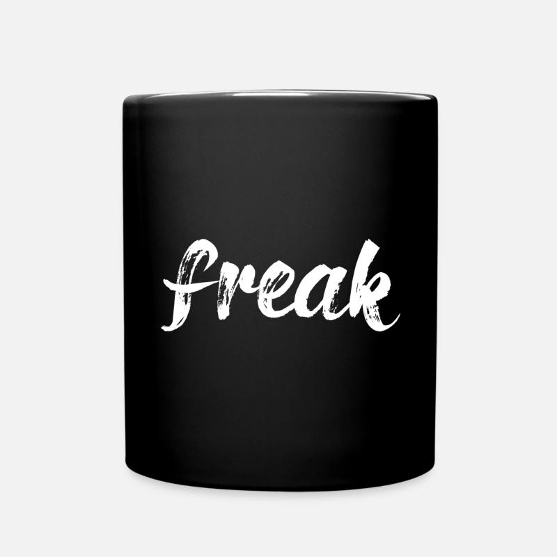 Freak - Full Colour Mug - black