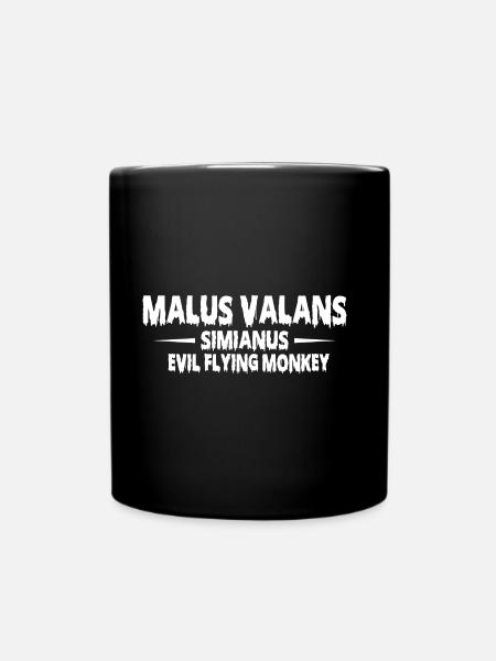 Flying Monkeys Halloween - Full Colour Mug - black