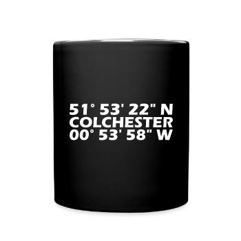 Colchester Coordinates - Full Colour Mug - black - Front