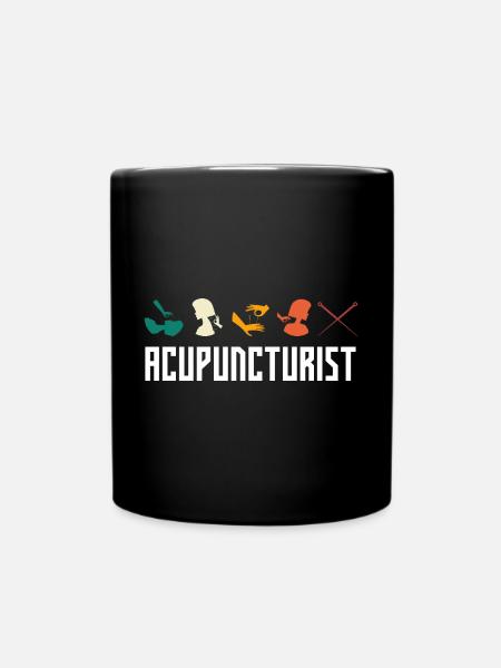 Acupuncture Acupuncture Acupuncture Aiguilles - Mug uni - noir