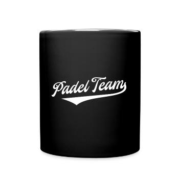 Padel Team Paddle-Tennis Club Pádel Padel-Verein - Tasse einfarbig - Schwarz - Vorne