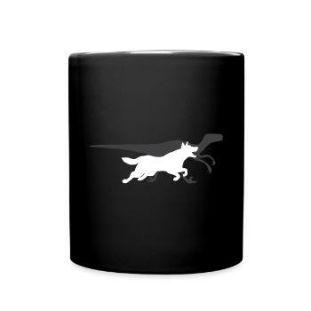 Malinois Belgian Shepherd Mechelaar Dog - Full Colour Mug - black - Front
