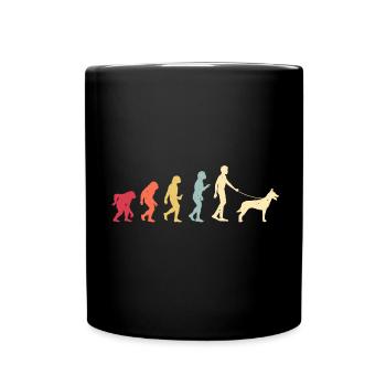 Berger belge malinois - Mug uni - noir - Devant