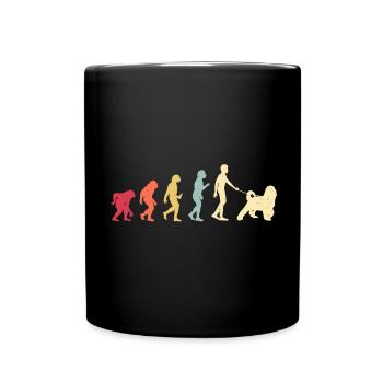 Bernedoodle Dog - Full Colour Mug - black - Front