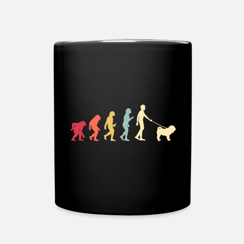 Shar Pei - Tasse einfarbig - Schwarz
