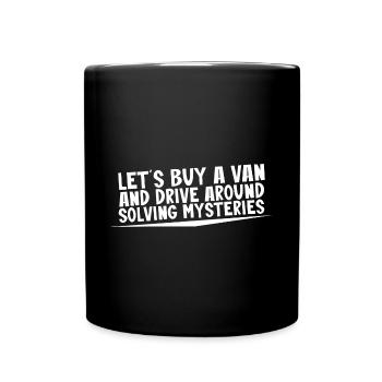 Permet d’acheter une camionnette et de conduire en résolvant des mystères1 - Mug uni - noir - Devant