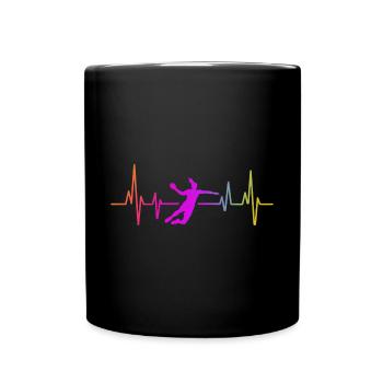 Handball Handball Player Women Handball - Full Colour Mug - black - Front