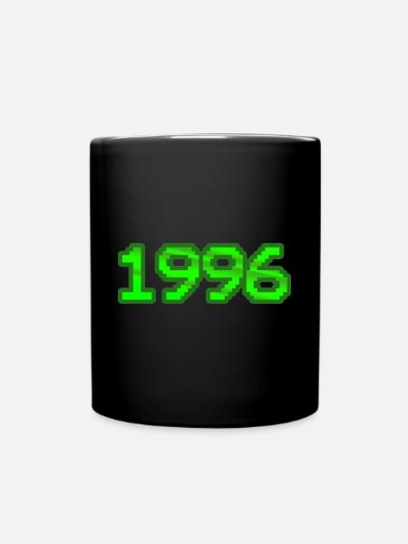 Nerd 1996 - Tasse einfarbig - Schwarz