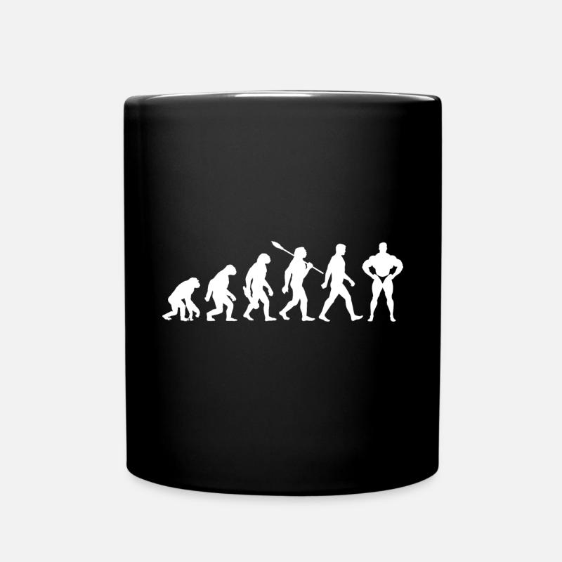 Evolution Musculation Musculation - Mug uni - noir