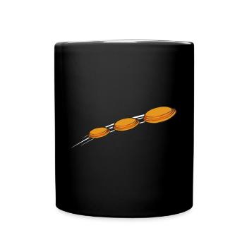 Tir au piège Tir au pigeon en argile Skeet - Mug uni - noir - Devant
