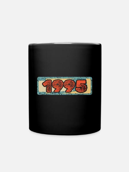 1995 - Tasse einfarbig - Schwarz
