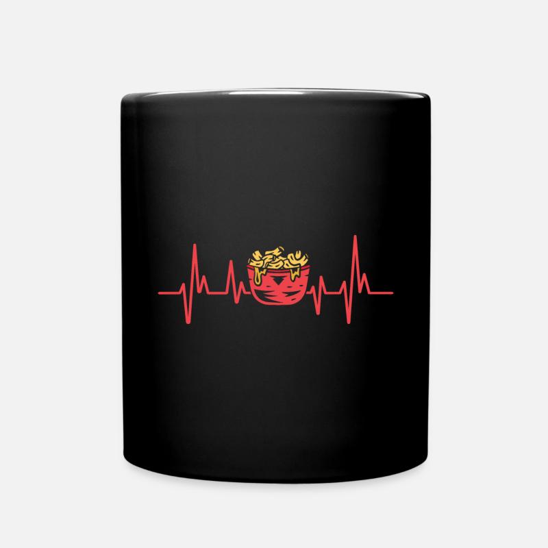Macaroni Cheese Lover Mac And Cheese - Full Colour Mug - black