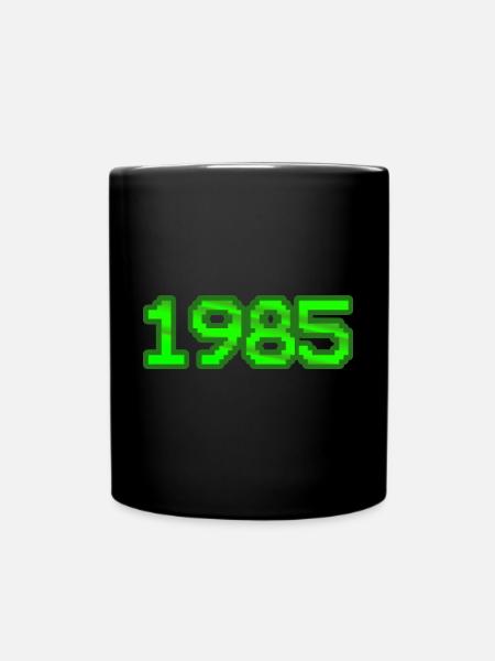 Computer 1985 - Tasse einfarbig - Schwarz