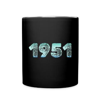Glace 1951 - Mug uni - noir - Devant