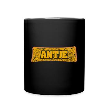 Gift for Antje - Full Colour Mug - black - Front
