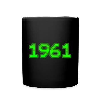 Nerd 1961 - Full Colour Mug - black - Front