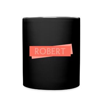 ROBERT Robert - Tasse einfarbig - Schwarz - Vorne