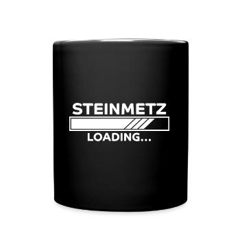 Steinmetz Spruch Beruf Lustiges Steinmetz Geschenk - Tasse einfarbig - Schwarz - Vorne