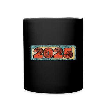 Year 2025 - Full Colour Mug - black - Front