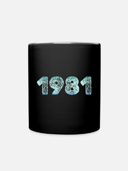 Cold 1981 - Tasse einfarbig - Schwarz
