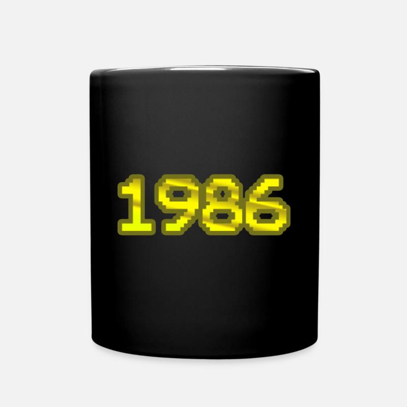 Nerd 1986 - Tasse einfarbig - Schwarz