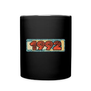 1992 - Mug uni - noir - Devant