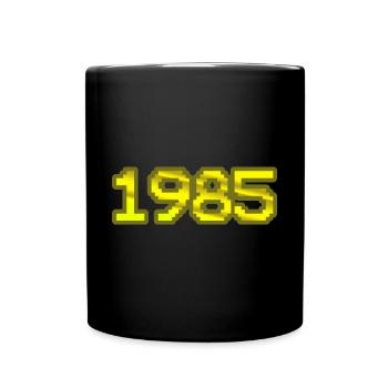 Nerd 1985 - Full Colour Mug - black - Front