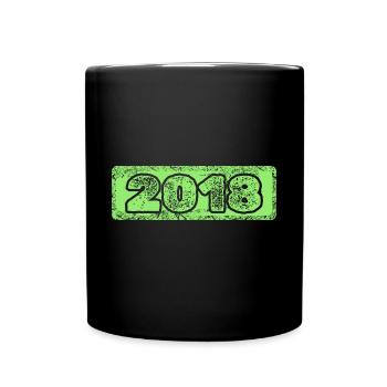 2018 2018 - Full Colour Mug - black - Front