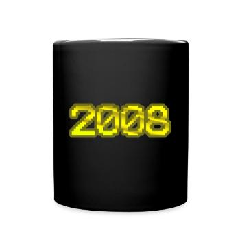 Nerd 2008 - Full Colour Mug - black - Front