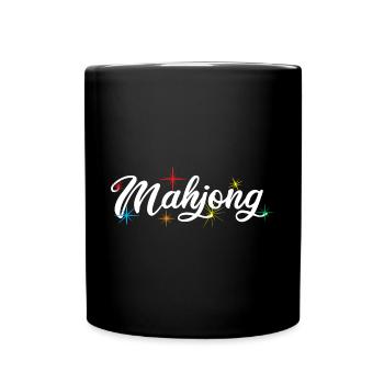 Cadeau pour les fans de Mahjong - Mug uni - noir - Devant