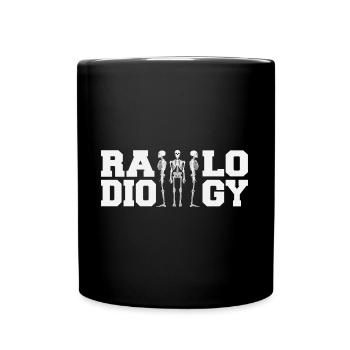 Radiology Squad Rad Tech Radiographer Technician - Full Colour Mug - black - Front