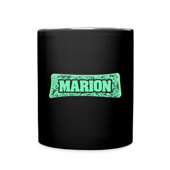 Marion - Mug uni - noir - Devant
