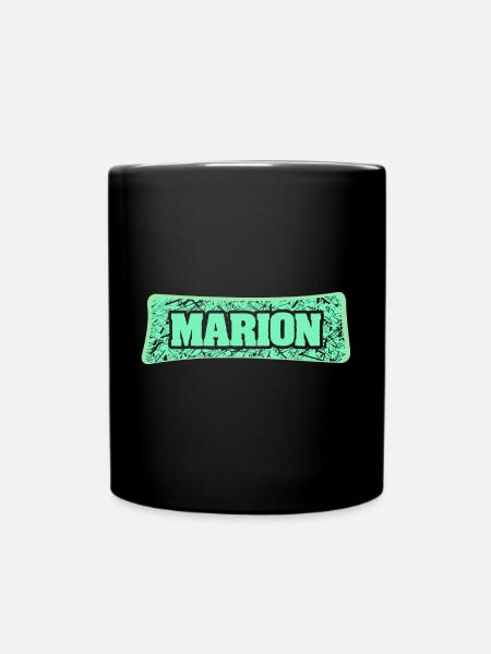 Marion - Mug uni - noir