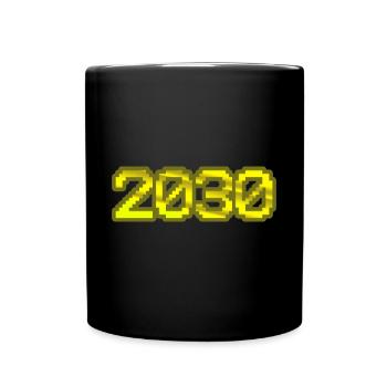 2030 - Full Colour Mug - black - Front