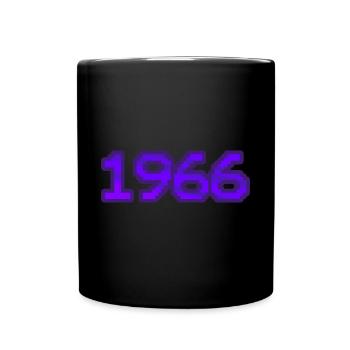 Nerd 1966 - Tasse einfarbig - Schwarz - Vorne