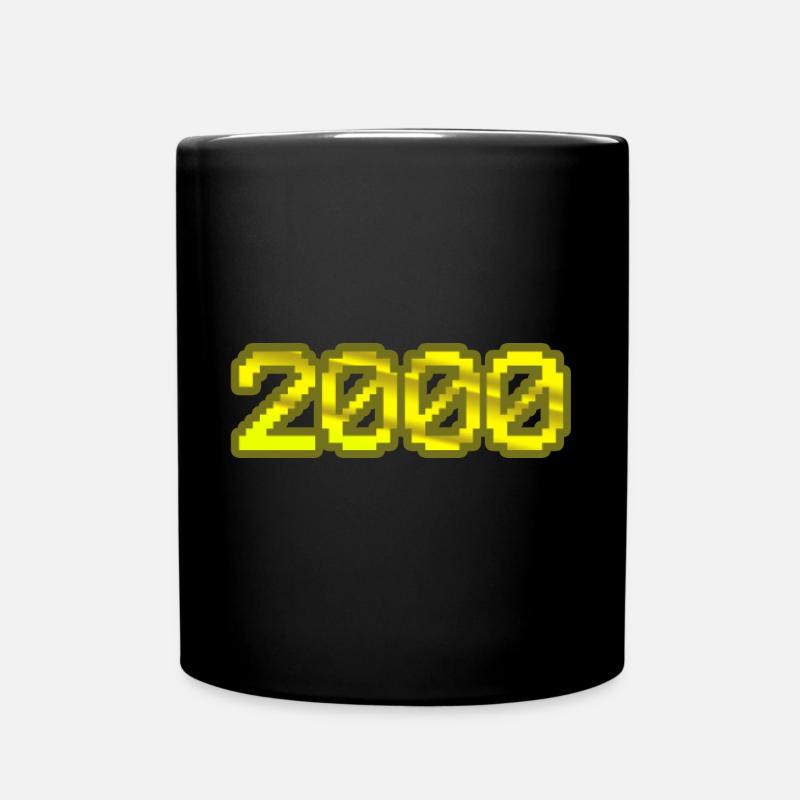 2000 2000 - Tasse einfarbig - Schwarz