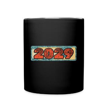 Year 2029 - Full Colour Mug - black - Front