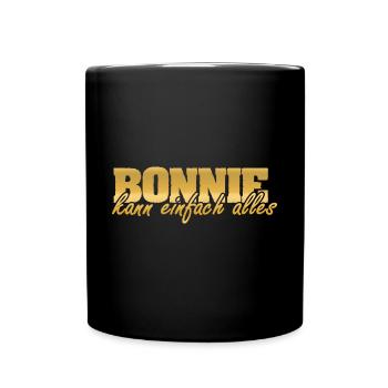 Bonnie - Tasse einfarbig - Schwarz - Vorne