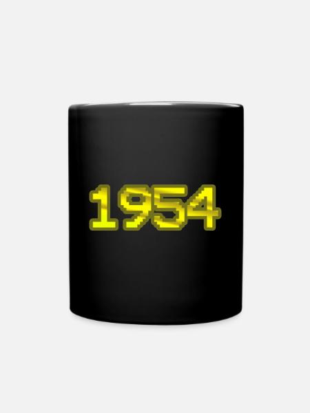 1954 - Tasse einfarbig - Schwarz