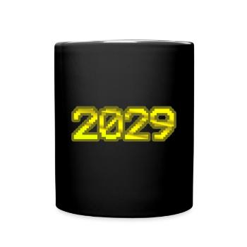 Computer 2029 - Full Colour Mug - black - Front
