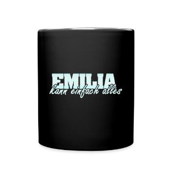 Ms. Emilia - Full Colour Mug - black - Front