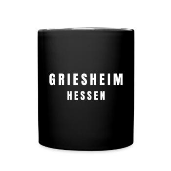 Griesheim, Hesse - Full Colour Mug - black - Front