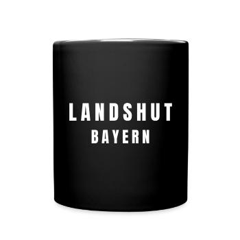 Landshut, Bavière - Mug uni - noir - Devant