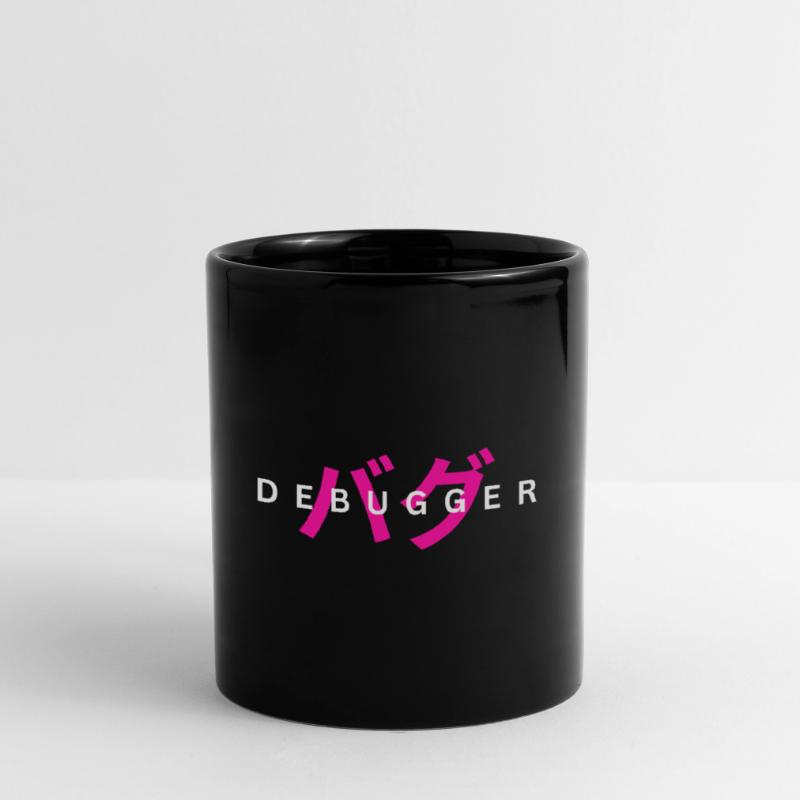 LUZILLION DEBUGGER PRINT FOR CODER AND GAMER Tasse einfarbig