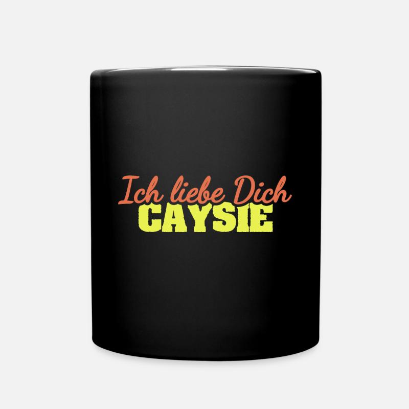 Gift for Caysie - Full Colour Mug - black