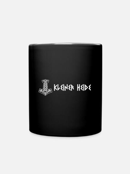 Kleiner Heide - Tasse einfarbig - Schwarz