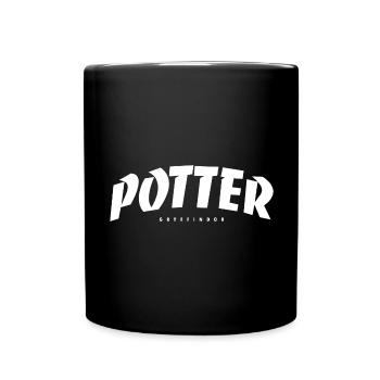 Citation de Potter - Mug uni - noir - Devant